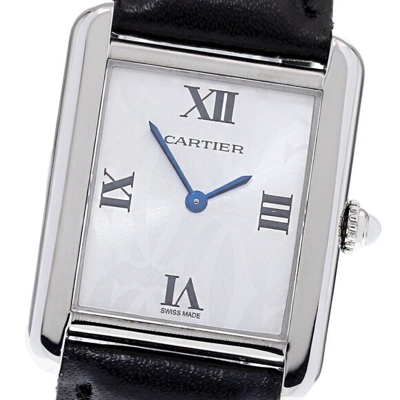 CARTIER Tank solo SM Christmas Limited Silver Dial Quartz Ladies_834382 - Picture 1 of 5